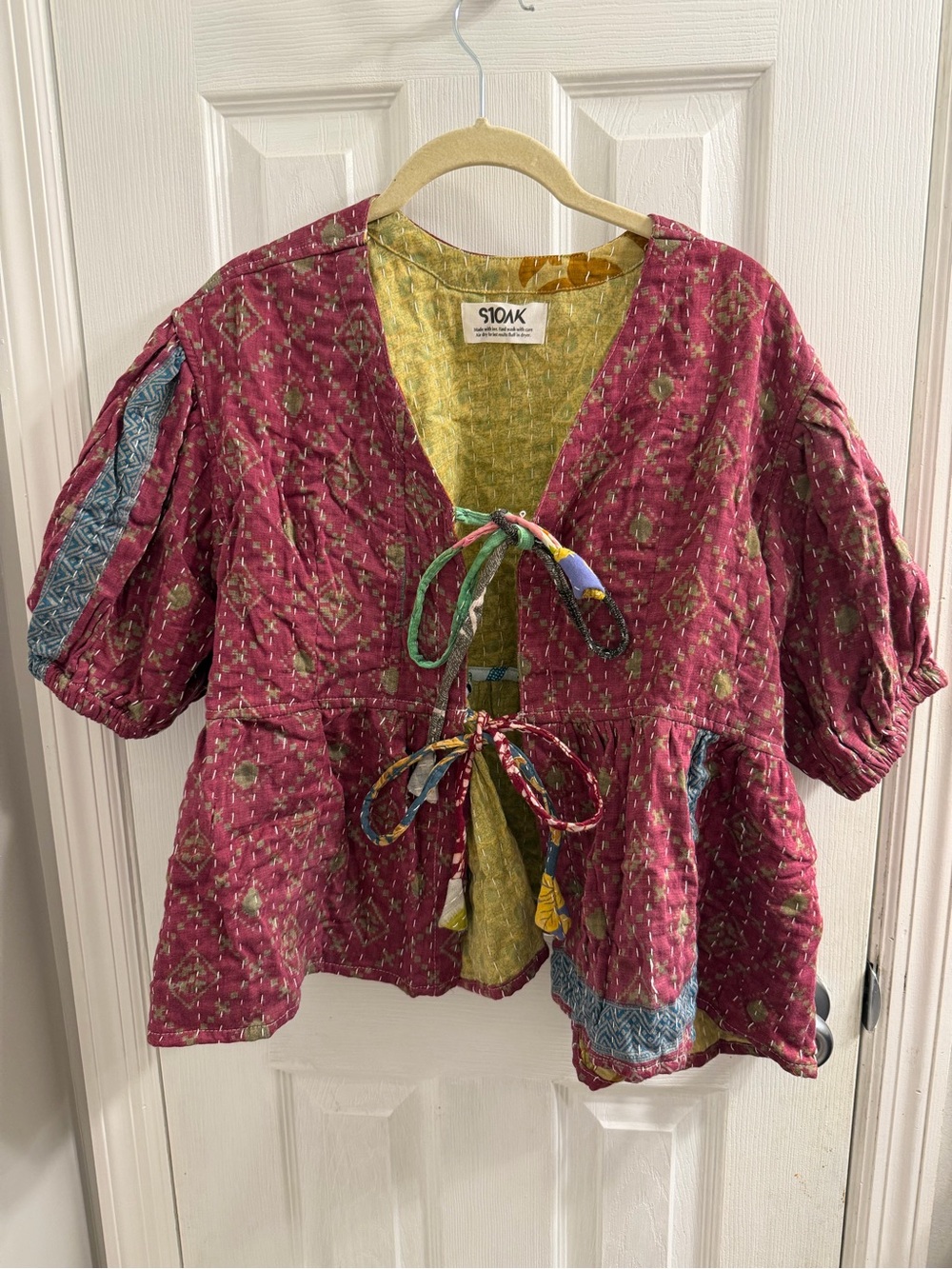 Reversible Kantha Willow Top